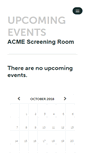Mobile Screenshot of acmescreeningroom.ticketleap.com