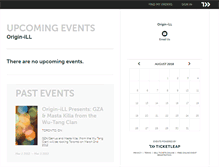 Tablet Screenshot of origin-ill.ticketleap.com