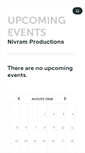 Mobile Screenshot of nivram.ticketleap.com