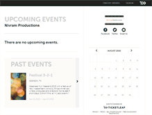 Tablet Screenshot of nivram.ticketleap.com