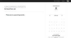 Desktop Screenshot of dogoodmusicfest.ticketleap.com