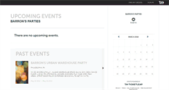 Desktop Screenshot of barronsparty.ticketleap.com