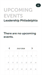 Mobile Screenshot of leadershipphl.ticketleap.com