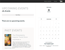Tablet Screenshot of j2levents.ticketleap.com