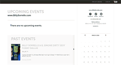 Desktop Screenshot of billysorrells.ticketleap.com