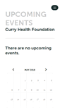 Mobile Screenshot of curryhealthfoundation.ticketleap.com