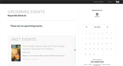 Desktop Screenshot of keysvilledrivein.ticketleap.com