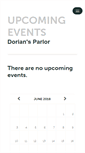 Mobile Screenshot of doriansparlor.ticketleap.com