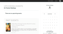Desktop Screenshot of ocpremierweddings.ticketleap.com