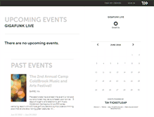 Tablet Screenshot of gigafunklive.ticketleap.com