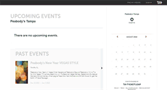 Desktop Screenshot of peabodys.ticketleap.com