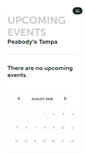 Mobile Screenshot of peabodys.ticketleap.com