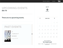 Tablet Screenshot of diutv.ticketleap.com