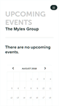 Mobile Screenshot of mylesgroupinc.ticketleap.com
