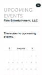 Mobile Screenshot of fine-entertainment.ticketleap.com