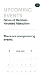 Mobile Screenshot of gatesofdelirium.ticketleap.com