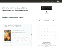 Tablet Screenshot of gatesofdelirium.ticketleap.com
