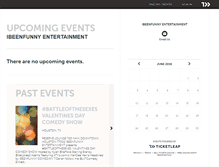 Tablet Screenshot of ibfent.ticketleap.com