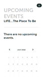 Mobile Screenshot of lifetheplacetobe.ticketleap.com