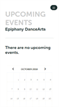 Mobile Screenshot of epiphanydancearts.ticketleap.com