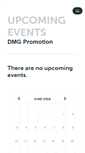 Mobile Screenshot of dmgpromotions.ticketleap.com