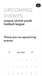 Mobile Screenshot of corpuschristiyouthfootballleague.ticketleap.com