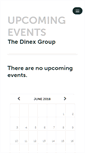 Mobile Screenshot of dinexgroup.ticketleap.com