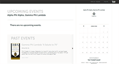 Desktop Screenshot of gammaphilambda.ticketleap.com