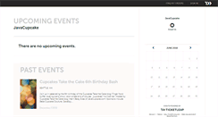 Desktop Screenshot of javacupcake.ticketleap.com