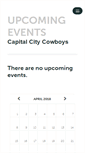 Mobile Screenshot of capitalcitycowboys.ticketleap.com