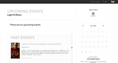 Desktop Screenshot of lightorama.ticketleap.com