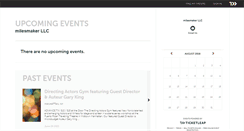 Desktop Screenshot of milesmaker.ticketleap.com