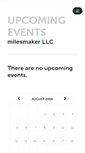 Mobile Screenshot of milesmaker.ticketleap.com