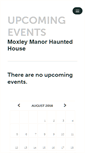 Mobile Screenshot of moxleymanorhauntedhouse.ticketleap.com