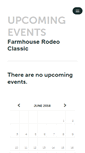 Mobile Screenshot of fhrodeo.ticketleap.com