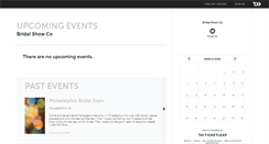 Desktop Screenshot of bridalexpo.ticketleap.com