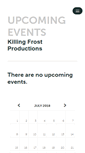 Mobile Screenshot of killing-frost-productions.ticketleap.com