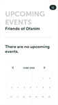 Mobile Screenshot of friendsofofanim.ticketleap.com