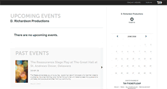 Desktop Screenshot of dricharsonproductions.ticketleap.com