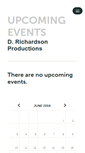 Mobile Screenshot of dricharsonproductions.ticketleap.com