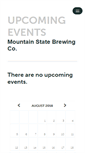 Mobile Screenshot of mountainstatebrewing.ticketleap.com