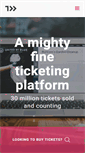 Mobile Screenshot of fatlace.ticketleap.com