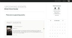 Desktop Screenshot of bristolchoralsociety.ticketleap.com