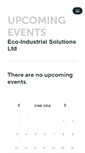 Mobile Screenshot of ecoindustrial.ticketleap.com