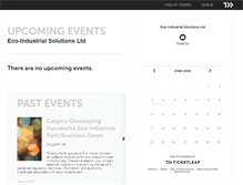 Tablet Screenshot of ecoindustrial.ticketleap.com