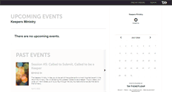 Desktop Screenshot of keepersministry.ticketleap.com