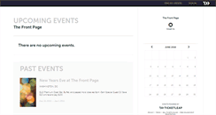 Desktop Screenshot of frontpagedc.ticketleap.com