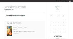 Desktop Screenshot of exposition.ticketleap.com