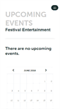 Mobile Screenshot of festivalent.ticketleap.com