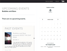 Tablet Screenshot of bubblesandbass.ticketleap.com